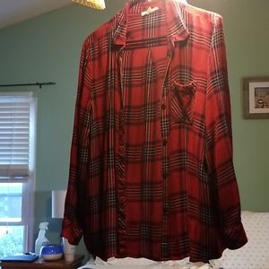 Button Down Plaid Shirt